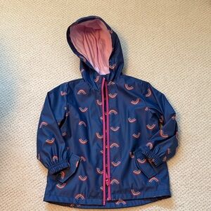 Andy & Evan Rainbow Raincoat 4T